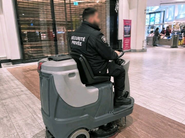 On pourrait presque croire à une scène sortie d’un jeu.